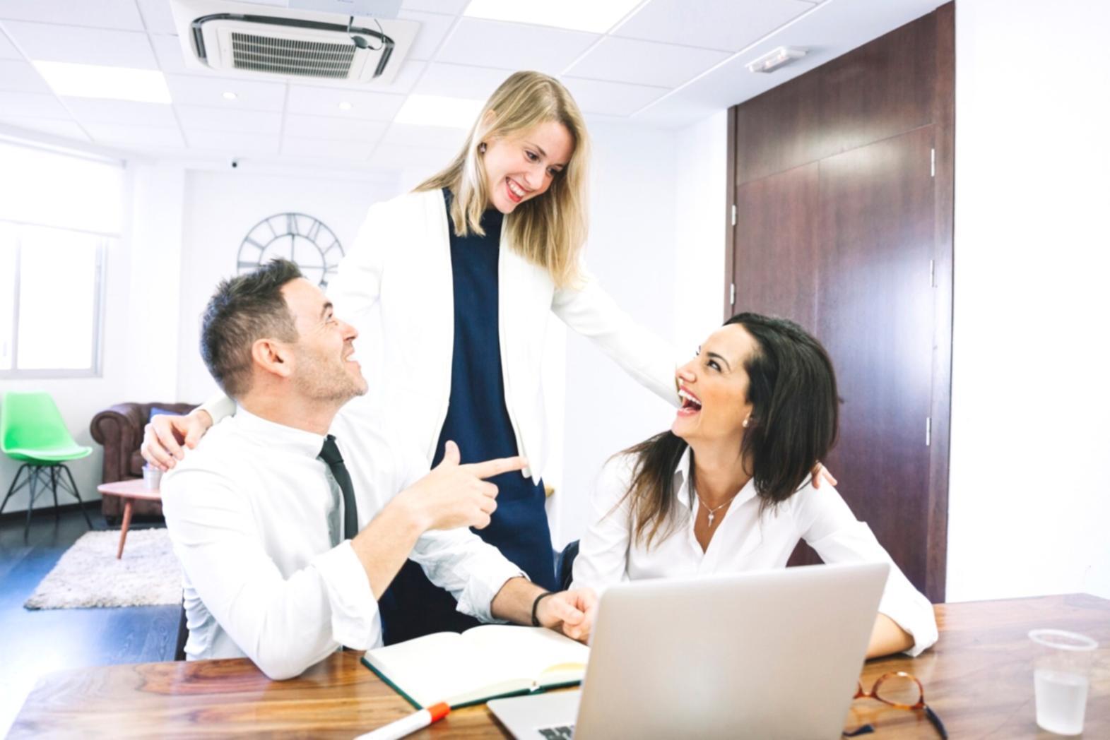 Business owner confidently working on financial planning and analysis